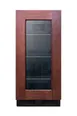 Summit ALBV15PNR - 14" Glass Door Refrigerator, 2.3 cu.ft, Black Cabinet, LED Light, ETL Certified 1 image