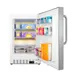 Summit ALFZ36CSS 20" Built-in or Freestanding Undercounter Freezer, Stainless Steel, 2.68 cu. ft. 4 image