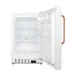 Summit ALFZ36LMCTBC 19.75" Undercounter Breast Milk Freezer w/ Copper Handle, White, 2.68 cu. ft. 3 image