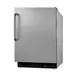 Summit ALFZ37BCSS 20" Built-in or Freestanding Undercounter Freezer, Stainless Steel, 2.68 cu. ft. 1 image