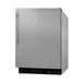 Summit ALFZ37BCSSHV 20" Built-in or Freestanding Undercounter Freezer, Stainless Steel, w/ Pro-Style Handle, 2.68 cu. ft. 1 image