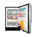 Summit ALFZ37BCSSHV 20" Built-in or Freestanding Undercounter Freezer, Stainless Steel, w/ Pro-Style Handle, 2.68 cu. ft. 4 image