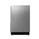 Summit ALFZ37BSSHV 20" Built-in or Freestanding Undercounter Freezer in Black, w/ Stainless Steel Door, 2.68 cu. ft. 2 image