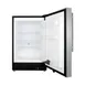 Summit ALFZ37BSSHV 20" Built-in or Freestanding Undercounter Freezer in Black, w/ Stainless Steel Door, 2.68 cu. ft. 3 image