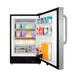 Summit ALFZ37BSSTB 20" Built-in or Freestanding Undercounter Freezer w/ Stainless Steel Door and Towel Bar Handle, 2.68 cu. ft. 4 image