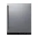 Summit ALFZ51 23" Built-in or Freestanding Undercounter Freezer w/ Solid Door, 4 cu. ft. 2 image