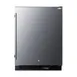 Summit ALFZ53 23" Reach-In Undercounter Freezer, Stainless Steel Door Black Cabinet, 3.7 cu. ft. 2 image