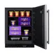 Summit ALFZ53 23" Reach-In Undercounter Freezer, Stainless Steel Door Black Cabinet, 3.7 cu. ft. 4 image