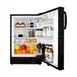 Summit ALR47B  20" Built-in or Freestanding Undercounter Refrigerator in Black, ADA compliant, 3.5 cu. ft. 4 image