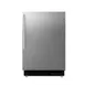 Summit ALR47BSSHV 20" Built-in or Freestanding Undercounter Refrigerator in Black, Stainless Steel Door, 3.5 cu. ft. 2 image