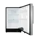 Summit ALR47BSSHV 20" Built-in or Freestanding Undercounter Refrigerator in Black, Stainless Steel Door, 3.5 cu. ft. 3 image