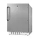 Summit ALRF48CSS 20" Built-in or Freestanding Undercounter Refrigerator Freezer, Stainless Steel, 2.68 cu. ft. 1 image
