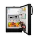 Summit ALRF49B 20" Built-in or Freestanding Undercounter Refrigerator Freezer in Black, 2.68 cu. ft. 3 image