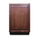Summit ALRF49BIF 19" Undercounter Refrigerator Freezer in Black, w/ Panel Ready Door, 2.68 cu. ft. 2 image