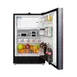 Summit ALRF49BIF 19" Undercounter Refrigerator Freezer in Black, w/ Panel Ready Door, 2.68 cu. ft. 3 image