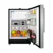Summit ALRF49BSSHV 19" Undercounter Refrigerator Freezer in Black, w/ Stainless Steel Door, 2.68 cu. ft. 4 image