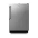 Summit ALRF49BSSTB 19" Undercounter Refrigerator Freezer in Black, w/ Stainless Steel Door, Towel Bar Handle, 2.68 cu. ft. 2 image