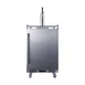 Summit BC74OSCOM 24" 5.6 Cu Ft 3‑Keg Draft Beer Cooler, SS Compressor, +34°‑+68°F, Defrost, Tap Kit 2 image