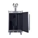 Summit BC74OSCOMTRIPLE 24" Stainless Keg Cooler, 5.6 Cu Ft, 3-Tap 1/6-Barrel Beer, Front Door 3 image