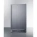 Summit BIM182ADA Ice Maker, 18" Stainless Steel, 60 lb/day Clear Cubes, 33 lb Bin, 115V 11.8A, ADA 1 image
