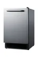 Summit BIM26 15" Air Cooled Crescent 15 lb Undercounter Ice Machine with 12 lb Bin 1 image