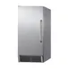 Summit BIM47OS 15" Air Cooled Full Cube 50 lb Undercounter Ice Machine with 25 lb Bin, Outdoor 1 image
