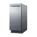 Summit BIM68OSPUMP 15" Air Cooled Gourmet 62 lb Undercounter Ice Machine with 26 lb Bin, Pump Drain 1 image
