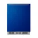 Summit BRF631BKB 23" Undercounter Freezer in Black, w/ Cobalt Blue Door, 5.1 cu. ft. 2 image