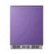 Summit BRF631BKP 23" Undercounter Freezer in Black, w/ Lavender Purple Door, 5.1 cu. ft. 2 image