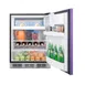 Summit BRF631BKPADA 23" Undercounter Freezer in Black, w/ Lavender Purple Door, ADA Compliant, 5.1 cu. ft. 3 image