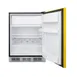 Summit BRF631BKYADA 23" Undercounter Freezer in Black, w/ Saffron Gold Door, ADA Compliant, 5.1 cu. ft. 3 image