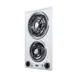 Summit CCE225WH 12" Electric Radiant Cooktop w/ (2) Spiral Burners, Manual Controls, White Porcelain, 1.625 kW, 230v 2 image