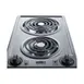 Summit CCE227SS 12" Electric Radiant Cooktop w/ (2) Spiral Burners, Manual Controls, Stainless Steel, 1.625 kW, 230v 2 image
