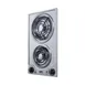 Summit CCE227SS 12" Electric Radiant Cooktop w/ (2) Spiral Burners, Manual Controls, Stainless Steel, 1.625 kW, 230v 3 image