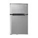 Summit CP34BSSADA 19" Compact Reach-In Refrigerator Freezer in Black, Stainless Steel Door, 3.2 cu. ft. 2 image