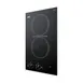 Summit CR2110B 12" Electric Radiant Cooktop w/ (2) Burners, Black Smooth Ceramic Glass Surface, 2.4 kW, 115v 2 image