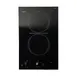 Summit CR2220B 12" Electric Radiant Cooktop w/ (2) Burners, Black Smooth Ceramic Glass Surface, 2.4 kW, 230v 1 image