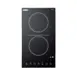 Summit CR2B15T1B 12" Electric Radiant Cooktop w/ (2) Burners, Black Ceramic Glass, Digital Controls, 2.4 kW, 115v 1 image