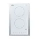Summit CR2B15T2WTK15 15" Electric Radiant Cooktop w/ (2) Burners, White Ceramic Glass and Stainless Steel Frame, Digital Controls, 2.4 kW, 115v 1 image