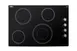 Summit CR4B30MB 30" Electric Radiant CookTop w/ (4) Burners, Black Ceramic Glass, Manual Controls, 6.0 kW, 240v 1 image