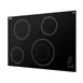 Summit CR4B30T11B 30" Electric Radiant Cooktop w/ (4) Burners, Black Ceramic Glass, Digital Controls, 6.7 kW, 240v 4 image