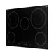 Summit CR5B30T7B 30" ElectricRadiant Cooktop w/ (5) Burners, Black Ceramic Glass, Digital Controls, 7.2 kW, 240v 4 image