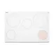 Summit CR5B30T8W 30" Electric Radiant Cooktop w/ (5) Burners, White Ceramic Glass, Digital Controls, 7.2 kW, 240v 3 image