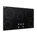 Summit CR5B36MB 35" Electric Radiant Cooktop w/ (5) Burners, Black Ceramic Glass, Manual Controls, 7.7 kW, 240v 2 image