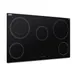 Summit CR5B36T9B 35" Electric Radiant Cooktop w/ (5) Burners, Black Ceramic Glass, Digital Controls, 7.7 kW, 240v 2 image
