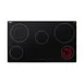 Summit CR5B36T9B 35" Electric Radiant Cooktop w/ (5) Burners, Black Ceramic Glass, Digital Controls, 7.7 kW, 240v 4 image