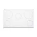 Summit CR5B36TXW 35" Electric Radiant Cooktop w/ (5) Burners, White Ceramic Glass, Digital Controls, 7.7 kW, 240v 1 image