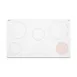 Summit CR5B36TXW 35" Electric Radiant Cooktop w/ (5) Burners, White Ceramic Glass, Digital Controls, 7.7 kW, 240v 3 image
