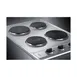 Summit CSD4B300 30" Electric Built-In CookTop w/ (4) Solid Burners, Manual Controls, 5.5 kW, 230v 5 image