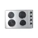Summit CSD4B300 30" Electric Built-In CookTop w/ (4) Solid Burners, Manual Controls, 5.5 kW, 230v 1 image